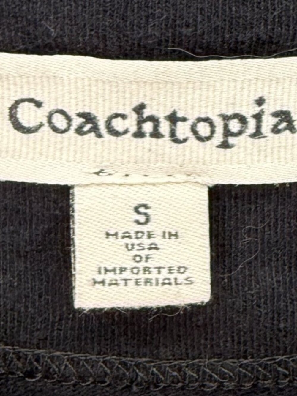 Coachtopia Black Graphic Crop Top S Lola Tung TSITP - Picture 7 of 13